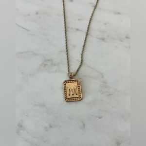 Initial pendant